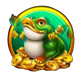 egglink astro cat frog symbol icon