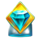 electro coin link sky gem symbol icon
