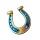 emerald frenzy horseshoe symbol icon