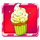 emotional damage cupcake symbol icon