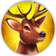 enchanted grove deer symbol icon