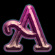 enchanted waysfecta a letter symbol icon
