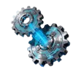 energy awakening wheels symbol icon