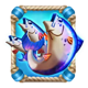 epic fish net of fortune fishes symbol icon