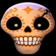 esqueleto explosivo 2 powerpoints skeleton orange symbol icon