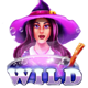 evil witch laugh wild symbol icon