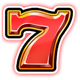 expanding wins 7 symbol icon