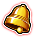 expanding wins bell symbol icon