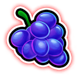 expanding wins grapes symbol icon