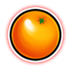 expanding wins orange symbol icon