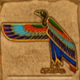 eye of horus bird symbol icon