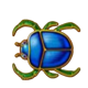 eye of horus luxe bug symbol icon