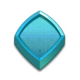 fat banker blue diamond symbol icon