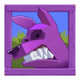 fat rabbit wolf symbol icon