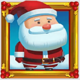 fat santa wild symbol icon