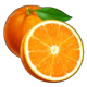 fiery slots cash mesh link orange symbol icon