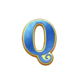 filthy stinkin rich q symbol icon