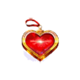 fire and roses jolly joker heart symbol icon