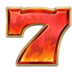 fire joker 100 7 symbol icon