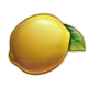 fire joker 100 lemon symbol icon