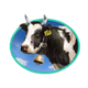 fire twister cow symbol icon