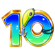 fishin the biggest gold 10 symbol icon