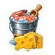 fishmongers frenzy big catch cheese symbol icon