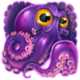 fishy business mega cascade osctopus symbol icon