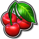 fizzling 40 hot cherry symbol icon