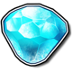 fizzling 40 hot diamond symbol icon