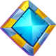 flame of ra diamond symbol icon
