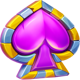 flame of ra spade symbol icon