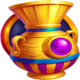 flame of ra vase symbol icon