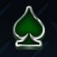 flame spade symbol icon