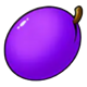 flaming bells hold and win plum symbol icon
