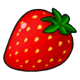 flaming bells hold and win strawberry symbol icon