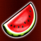 flaming hot extreme watermelon symbol icon