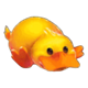 fluffy favourites clawmania yellow duckling symbol icon