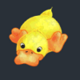 fluffy favourites duck symbol icon