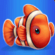 fluffy favourites fairground fish symbol icon