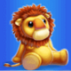 fluffy favourites fairground lion symbol icon