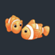 fluffy favourites fish symbol icon