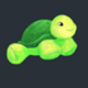 fluffy favourites turtle symbol icon