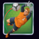 football star deluxe goalkeeper symbol icon
