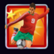 football star deluxe striker symbol icon