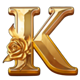 for the love of aphrodite k symbol icon