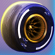 formula fortunes hold and win wheel symbol icon