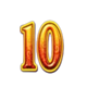fortune coin mega jackpots 10 symbol icon