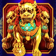 fortune coin mega jackpots lion symbol icon