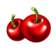 fortune crown 25 cherry symbol icon